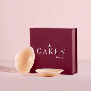 CAKES Body Silicone Nipple Covers - Honey, OG (B-DD)